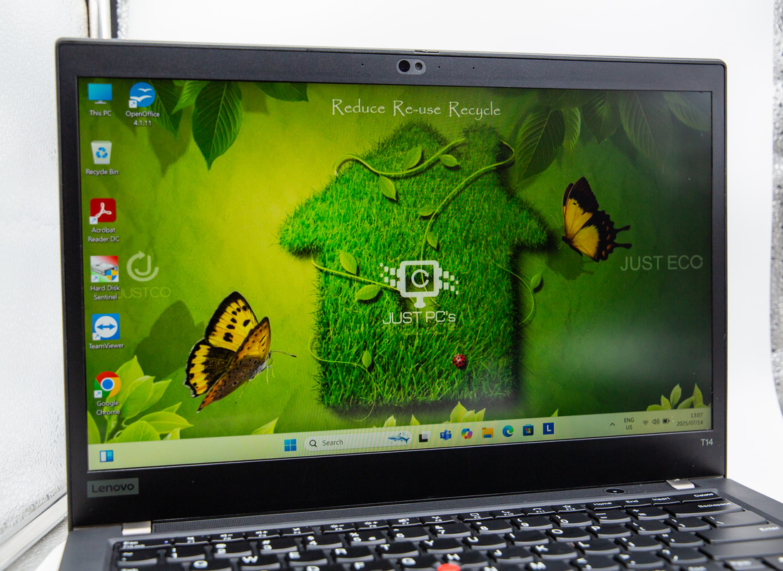 Lenovo ThinkPad T14 Gen 2 Type 20W1 i7 11th Gen 14" Laptop (Refurbished) - Image 3