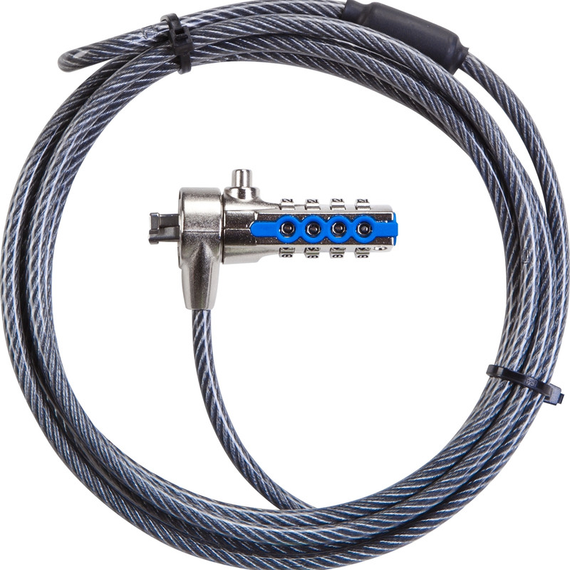 Targus DEFCON T-Lock Resettable Combination Cable Lock (Sealed