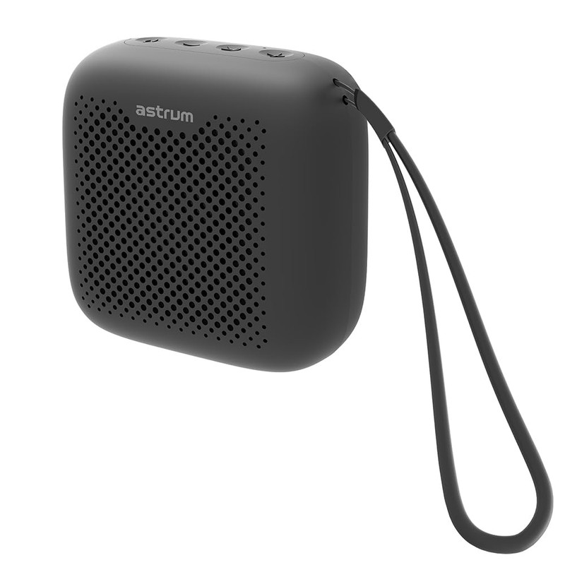 Astrum 5W TWS True Wireless IPX5 Mini Portable Speaker – ST020 (Black) (Brandnew