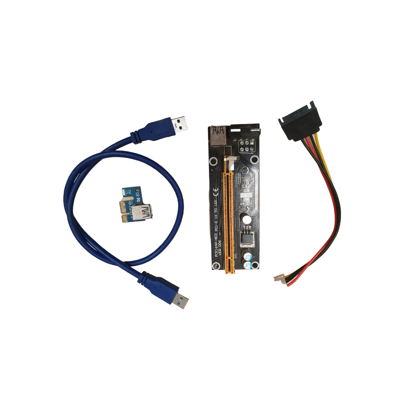 Riser PCI Express Card Kit (Model: PCE164P-NO3 VER006) - Second-HandMining Equipment