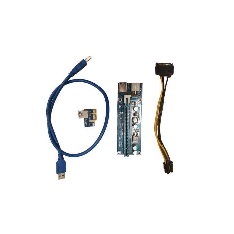 Riser PCI Express Card Kit (Model: VER007) - Second-HandMining Equipment