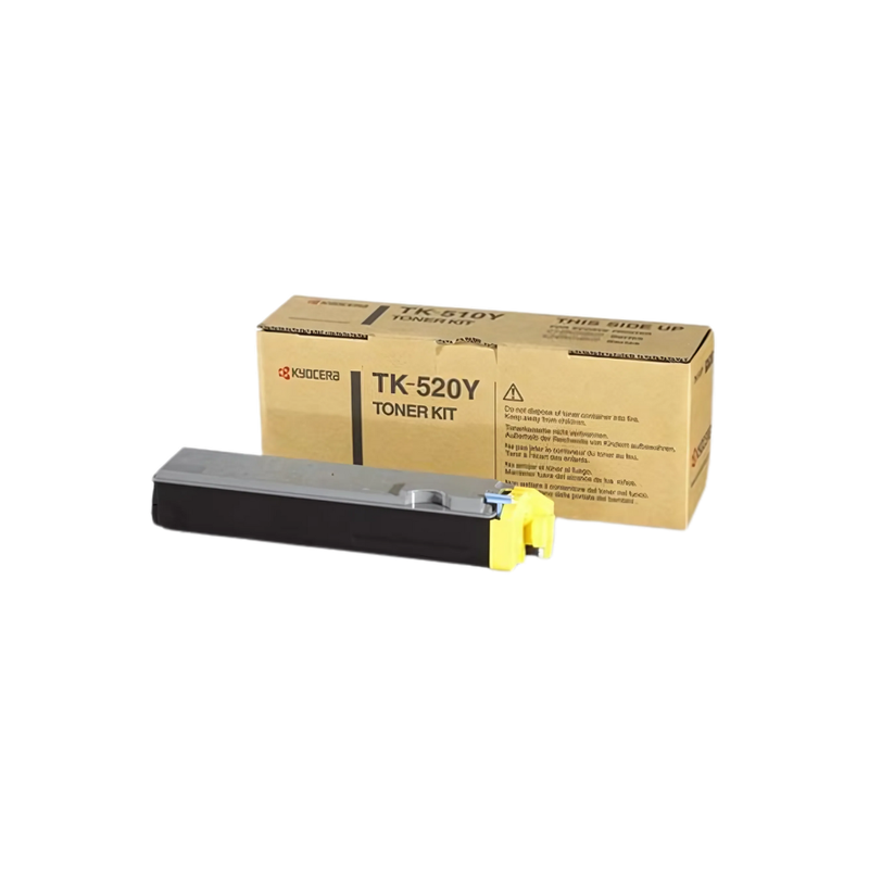 Kyocera TK-520Y Yellow Toner Kit (Opened