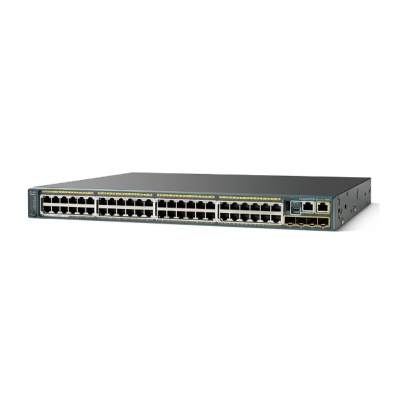 Cisco Catalyst WS-C2960S-48LPS-L V04 - 48-Ethernet Switch (Refurbished)Network & Servers