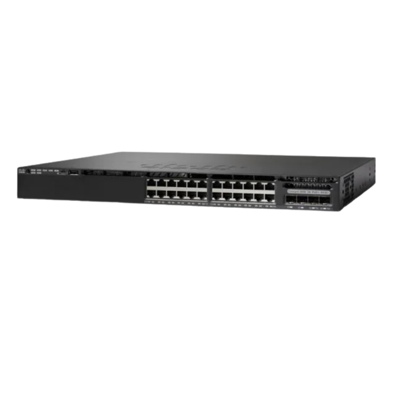 Cisco Catalyst WS-C3650-24PS-S Managed Switch (Refurbished)Network & Servers