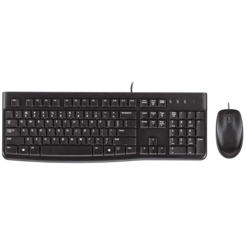 USB Wired Keyboard & Mouse Combo (Refurbished)Peripherals