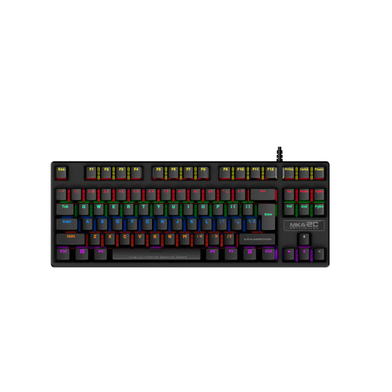 Armaggeddon MKA-2C Psychraven Mechanical Keyboard (Brandnew