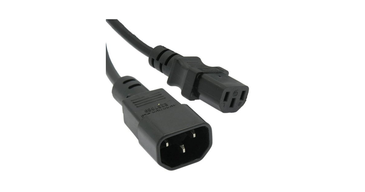 Male to Female Extension Power Cable (Second-Hand)Cables & Adapters