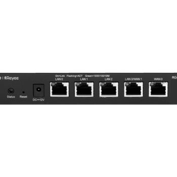 Reyee 5 Port Gigabit 2 WAN 100 User Cloud Router