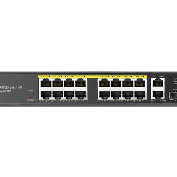Cudy 16 Port Fast Ethernet PoE 190W 2 Gigabit 1SFP Switch