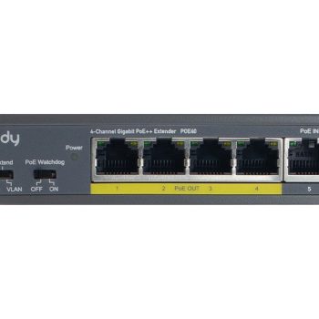 Cudy 4 Port Gigabit PoE 1x PoE Input 60W Switch