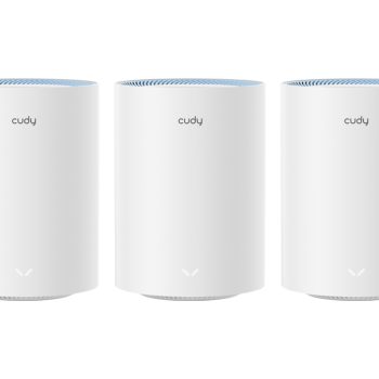Cudy Dual Band WiFi 5 1200Mbps Fast Ethernet Mesh 3 Pack