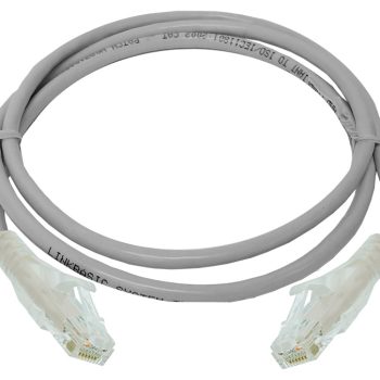 Linkbasic 1 Metre UTP Cat6 Flylead Grey