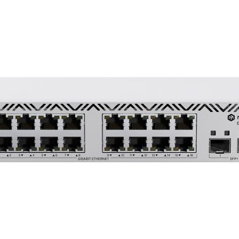 MikroTik SWoS Cloud Smart Switch 16 Port Gigabit 2 SFP+