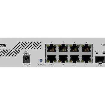 MikroTik SwOS Lite Cloud Smart Switch 8 Port Gigabit 2SFP+ PoE Input