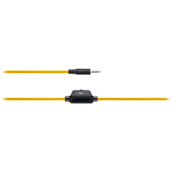 CANYON PC headset HSC-1 PC Mic Flat 2m Black Yellow