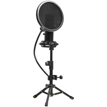 LORGAR Gaming Microphone Voicer 721 USB Condenser Black