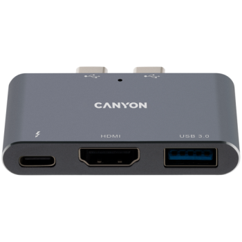 CANYON hub DS-1 3in1 Thunderbolt 3 Space Grey