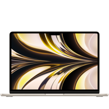13-inch MacBook Air: Apple M2 chip with 8-core CPU and 8-core GPU, 16GB, 256GB - Starlight