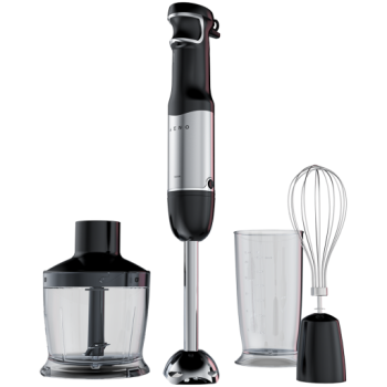 AENO Hand Blender HB2: 1000W, Smooth speed control, LED speed indication, 0.5L Chopper, 0,6L Measuring jar