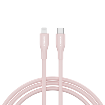 CANYON cable CLNM60 C-L 60W MFI 1m Silicon Pink