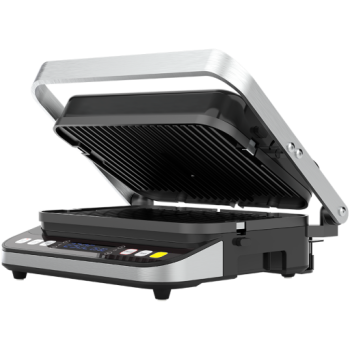 AENO EG1 Electric Grill, 2000W, 3 Modes, Timer, 320×220 mm, Black