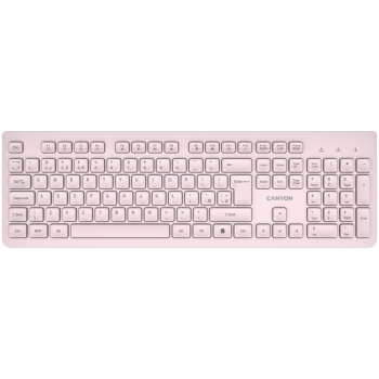 CANYON keyboard HKB-W01 UK/US AAA Wireless Beige