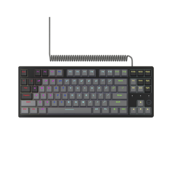 LORGAR Azar 514TKL, Wired RGB mechanical gaming keyboard, black, EN layout