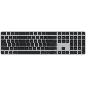 Magic Keyboard with Touch ID and Numeric Keypad for Mac models with Apple silicon - International English - Black Keys,Model A3119