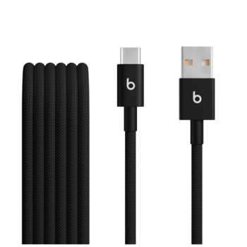 Beats USB-A to USB-C Woven Cable (1.5 m) - Bolt Black