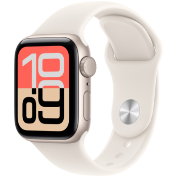 Apple Watch SE 3 GPS 40 mm Starlight Aluminium Case with Starlight Sport Band-M/L,Model A3324