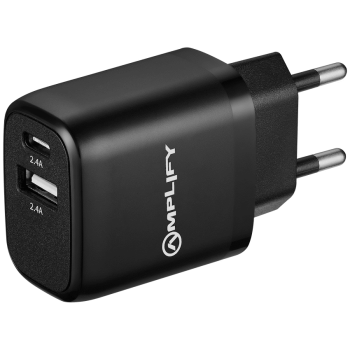Amplify On the Fly Dual USB & Type-C Adapter