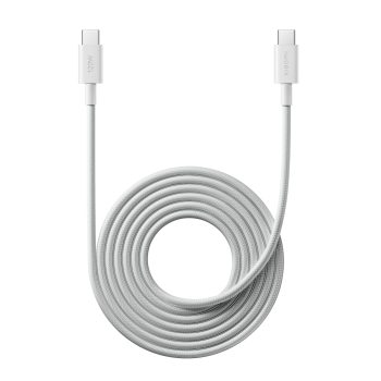 Xiaomi USB4 6A USB Type-C To USB Type-C Braided Cable 2m- (120W