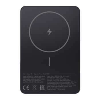 Xiaomi Super Slim Magnetic Power Bank 5000 - Black