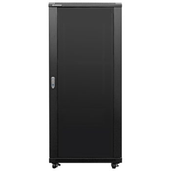 Linkbasic 27U 1M Deep Cabinet 4 Fans & 2 Shelves