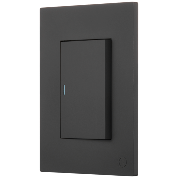 Ellies 1 Lever 1 Way Switch 2x4 (60mmx100mm) -BK