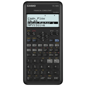Casio FC 100V Financial Calculator