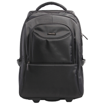 Kingsons Prime 15.6" Laptop Trolley Backpack - Black