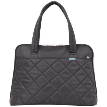 Kingsons 15.6" Shoulder Laptop Bag - Black - Ladies in Fashion