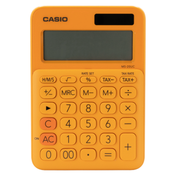 Casio MS-20UC - Desktop Calculator 12-Digit - Orange