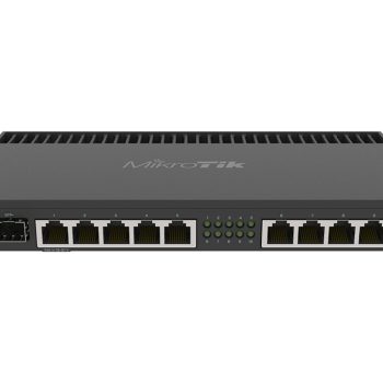 MikroTik 10 Port Gigabit 1SFP+ 4 Core L5 Rack-Mount Router