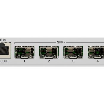 MikroTik Cloud Router Switch 4 Port SFP+ with PoE Input