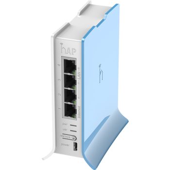 MikroTik hAP Lite Tower 4 Port Ethernet 300Mbps WiFi 4 Router