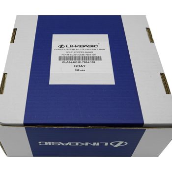 Linkbasic 100m Box Cat5e Solid Grey UTP Cable