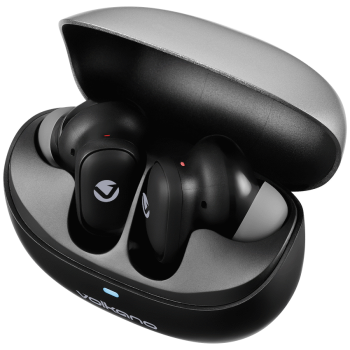 Volkano Sugar-Cube Active Noise Cancelling True Wireless Earphones - Black