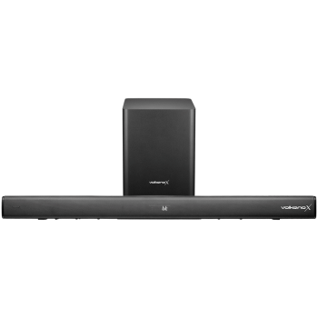 VolkanoX Supersonic 2 Series 2.1 200w Soundbar System with Wireless Subwoofer - Black