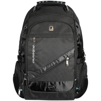 Volkano G-Unit Backpack - Black/Grey/Turquoise