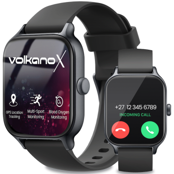 VolkanoX Kronis Series GPS Smartwatch - Black