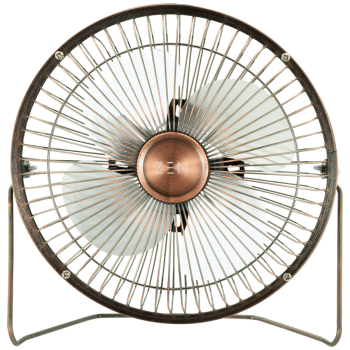 Zen Cool Series 6in Desk Fan - Copper